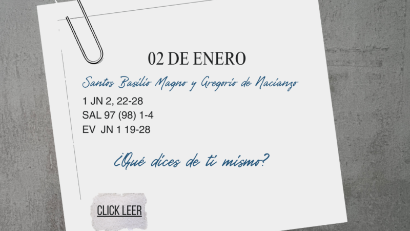 ¿Qué dices de ti mismo?