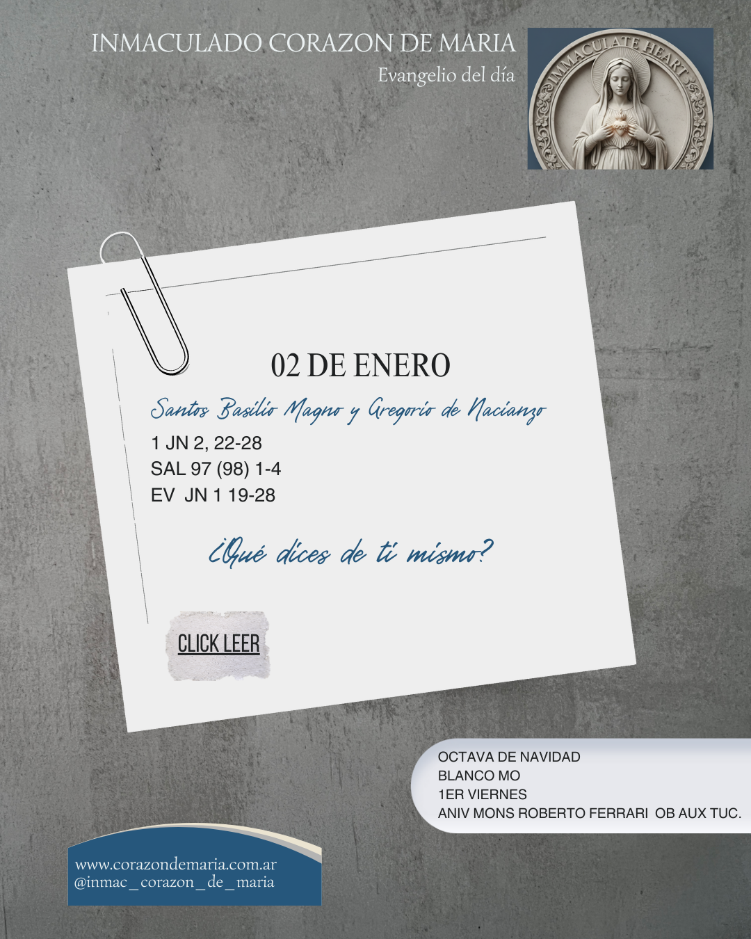 ¿Qué dices de ti mismo?