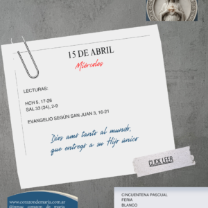 Dios amó tanto al mundo, que entregó a su Hijo único