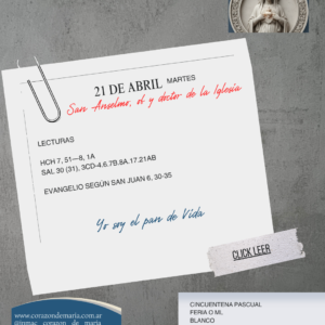 Yo soy el pan de Vida.