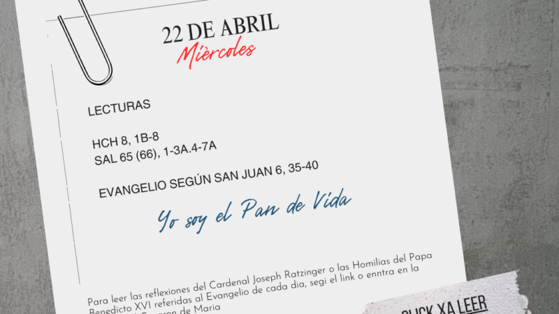 Yo soy el pan de Vida