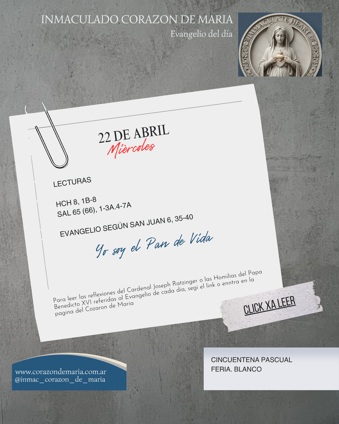 Yo soy el pan de Vida