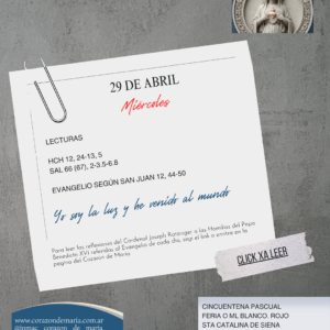 Yo soy la luz y he venido al mundo