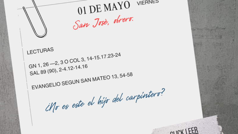 ¿No es este el hijo del carpintero?
