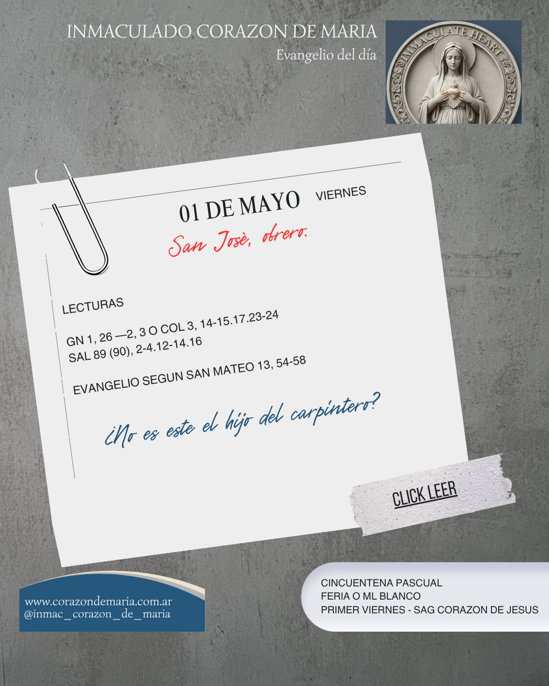 ¿No es este el hijo del carpintero?