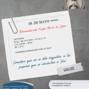 Aquí tienes a tu hijo. Aquí tienes a tu madre