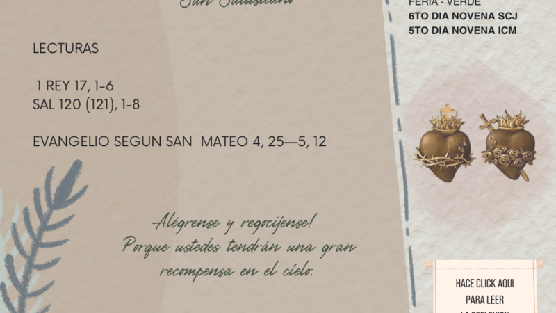Alégrense y regocíjense, porque ustedes tendrán una gran recompensa en el cielo.