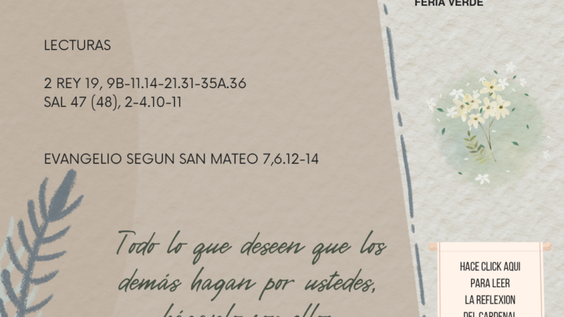 Todo lo que deseen que los demás hagan por ustedes, háganlo por ellos.