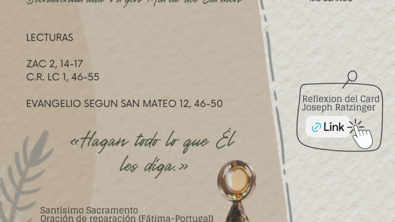 «Hagan todo lo que él les diga.»