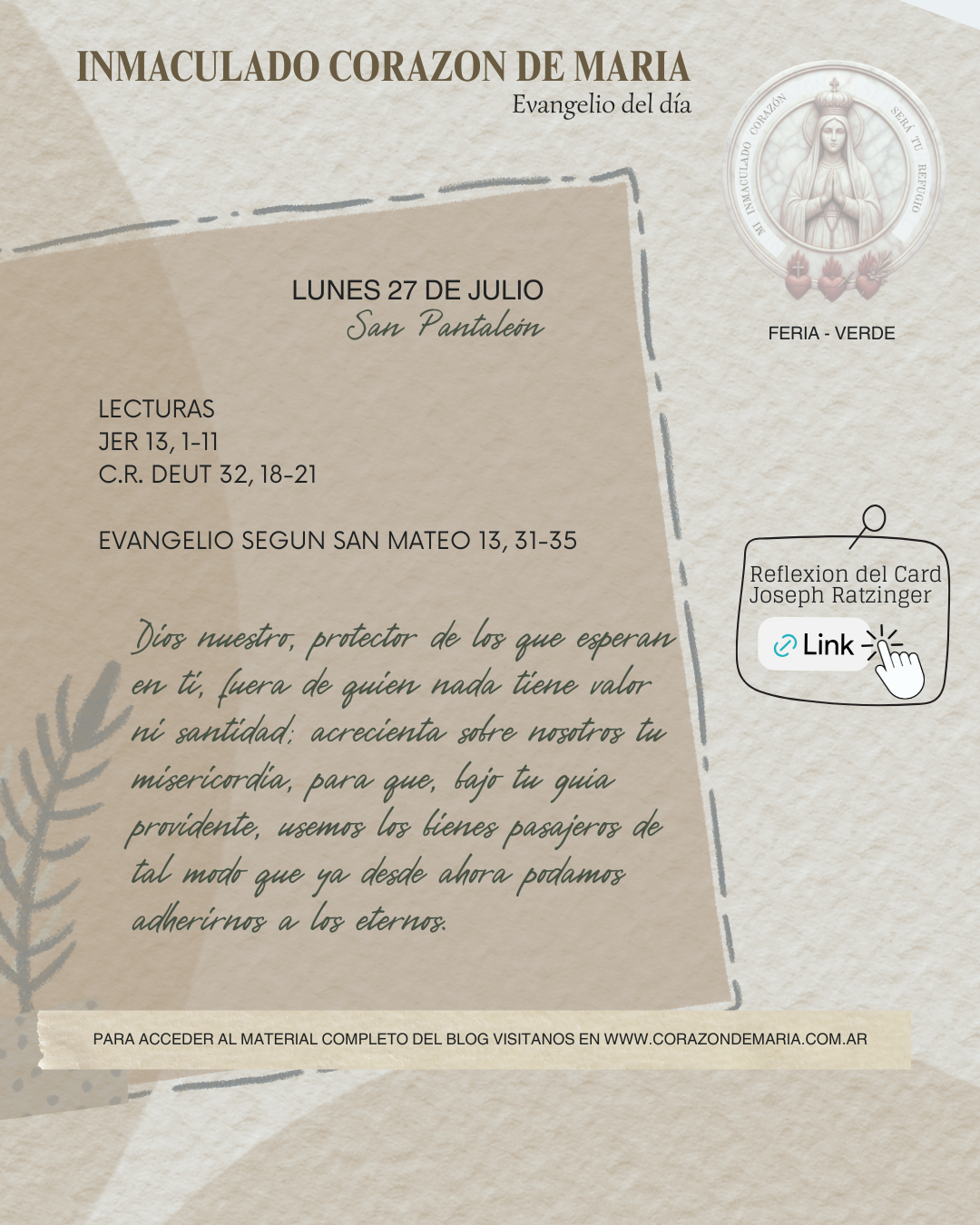 Dios nuestro, protector de los que esperan en ti, acrecienta sobre nosotros tu misericordia,